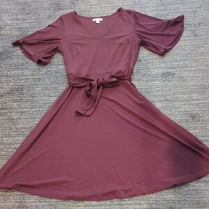 Charter Club Wine Midi Dress